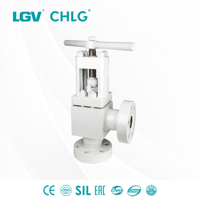 Angle Pattern Globe Valve &mdash; Lianggu product image